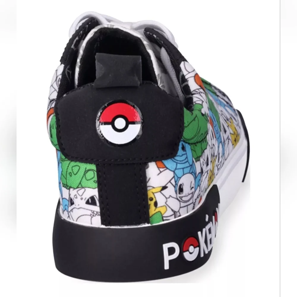 Pokemon Ground Up Men's  Lace-Up Sneakers Shoes